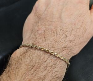 925 Rope Chain Bracelet